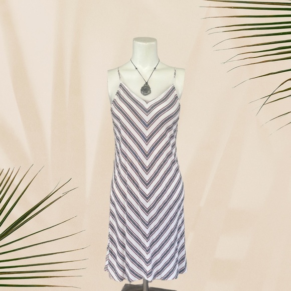 🌴 Volcom Striped Beach Mini Dress, Size M - Picture 10 of 10
